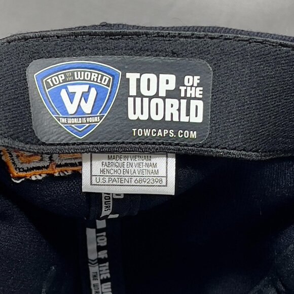 TOW Tennessee Volunteers NCAA One Fit Hat Navy Football Stretch Baseball Mens - Picture 10 of 15